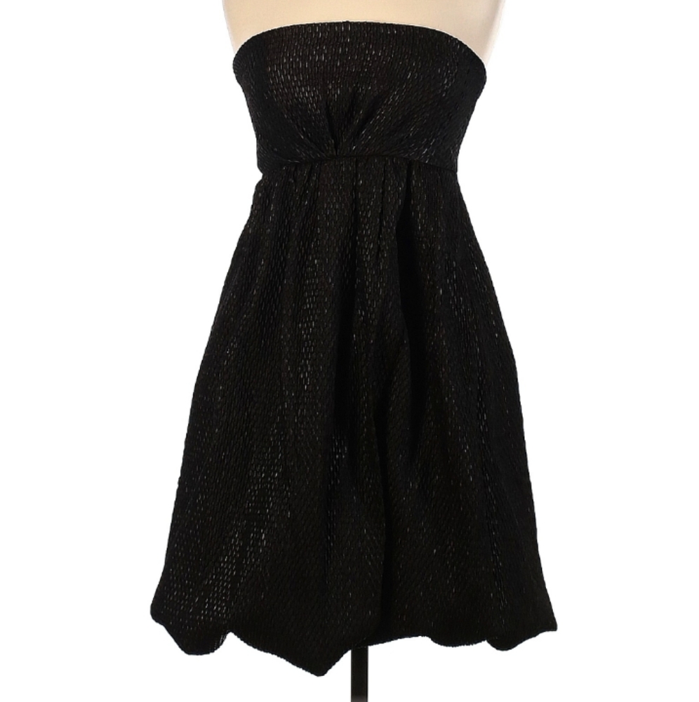 *NEW* DKNY Black Textured Party Dress, sz 14US